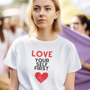 Tshirt Love your self first